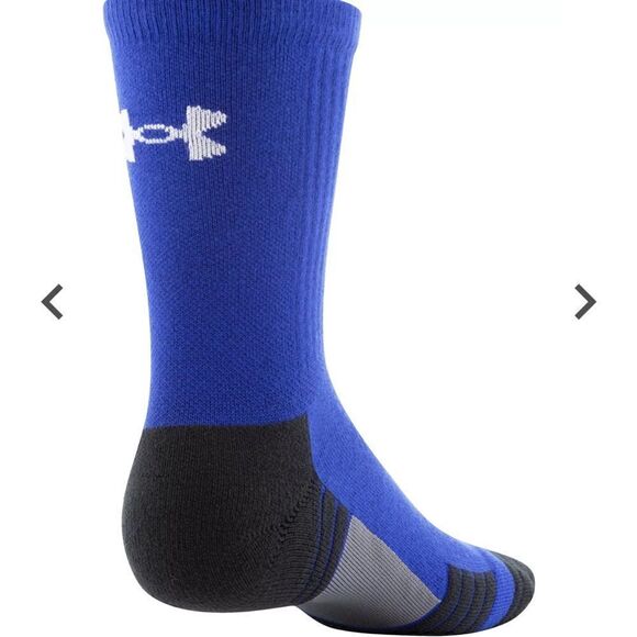 UNISEX UA TEAM CUSHIONED CREW SOCKS - Picture 2 of 9